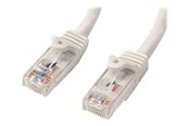 Nätverkskabel - StarTech.com Gigabit Snagless RJ45 UTP Cat6 Patch Cab - N6PATC2MWH