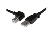 USB-kabel - StarTech.com USB 2.0 A to Left Angle B Cable - USB-ka - USBAB2ML