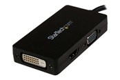 Displaykabel - StarTech.com DisplayPort to VGA / DVI / HDMI Adapter - DP2VGDVHD