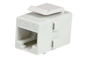 Nätverkskabel - StarTech.com Cat 6 RJ45 Keystone Jack Network Coupler - Vit - 0cm - C6KEYCOUPLWH