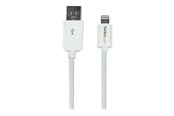 Displaykabel - StarTech.com Long Apple 8-pin Lightning to USB Cable - USBLT3MW