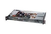 Chassi - Supermicro SC505 203B - kan monteras i rack - 1U - Chassi - Server (Rack) - Svart - CSE-505-203B