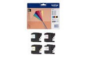 Skrivartillbehör-bläck-toner - Brother LC223VALBP / LC 223VALBP 4-Pack - LC223VALBP