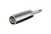 Ljudkabel - Pro XLR Adapter 3pin XLR M - Jack Mono M - 4040849274527