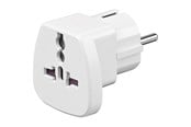 Strömkabel (extern) - Pro Travel adapter to CEE7/7 - White - 4040849940262