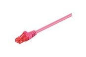 Nätverkskabel - Pro LAN CAT 6 U/UTP - Rosa - 2m - 4040849952708