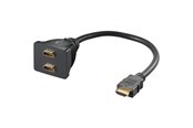 Displaykabel - Pro HDMI-adapter - 2xHDMI - 4040849687846