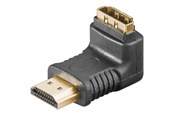 Displaykabel - Pro HDMI vinklade och böjda adapter 270 ° - 4040849517273