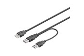 USB-kabel - Pro USB 2.0 Dual Power Extension Cable - 4040849933530