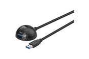 USB-kabel - Pro USB 3.0 Extension Dock A/ 2x A - 4040849959189