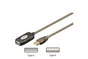 Repeatrar, förstärkare, broar och transceivers - Pro USB 2.0 Extension Active A/A - 5m - 4040849688768