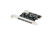 Controller - LogiLink USB 3.0 4-Port PCI Express Card - USB-ad - PC0057