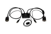 KVM switch - StarTech.com 2 Port USB VGA Cable KVM Switch - USB Po - SV211USB