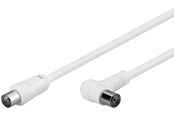 Antennkabel - Pro Antenna cable angled 1x90° (IEC female/male) 80 dB - 2.5m - 4040849673603