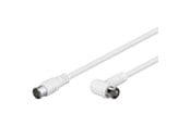 Antennkabel - Pro Antenna Sat cable (F) 1x90° - 2.5m - 4040849673481