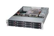 Chassi - Supermicro SC826 BE1C-R920LPB - kan monteras i rack - Chassi - Server (Rack) - Svart - CSE-826BE1C-R920LPB