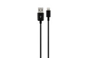 USB-kabel - Pro USB-A <-> Lightning - 1m - Svart - 4040849635236