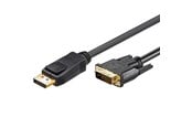 Displaykabel - Pro DisplayPort - DVI-D - 2m - Svart - DPDVI-D-2