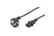 Strömkabel (extern) - Pro Power cable C13 1x90° - Svart - 2m - 4040849500770