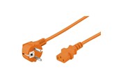 Strömkabel (extern) - Pro Power cable C13 1x90° - Orange - 5m - 4040849952906