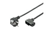 Strömkabel (extern) - Pro Power cable C13 2x90° - Svart - 1.5m - 4040849960420