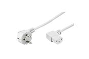 Strömkabel (extern) - Pro Power cable C13 2x90° - Vit - 1.5m - 4040849960437