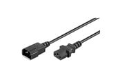 Strömkabel (extern) - Pro Power cable C14 - C13 - Black - 1m - 4040849951251