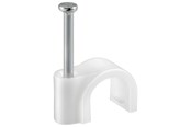 Kabel sleeve - Pro Cable Clip - White - 4mm - 4040849170768