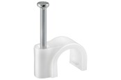 Kabel sleeve - Pro Cable Clip - White - 5mm - 4040849170775