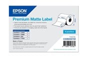 Papper, Fotopapper & Etiketter - Epson Premium Matte Label - Die-cut Roll: 102mm x 51mm / C33S045722 - C33S045722