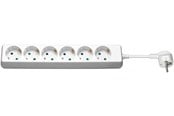Strömkabel (extern) - Pro Power Socket x6 - Wh - 3m - 4040849510793