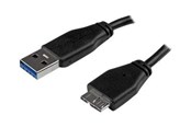 USB-kabel - StarTech.com Slim SuperSpeed USB 3.0 A to Micro B Cab - USB3AUB3MS