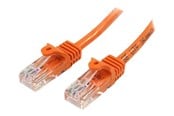 Nätverkskabel - StarTech.com Snagless Cat 5e UTP Patch Cable - patch - 45PAT2MOR