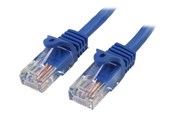 Nätverkskabel - StarTech.com Snagless Cat 5e UTP Patch Cable - patch - 45PAT3MBL
