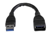 USB-kabel - StarTech.com USB 3.0 Extension Adapter Cable A to A - USB3EXT6INBK