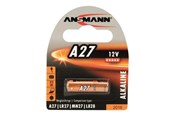 Battery - ANSMANN A27 - batteri - 27A - alkaliskt - 1516-0001
