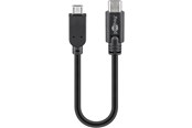 USB-kabel - Pro USB 3.1 C - MicroUSB B - 0.20m - 4040849678950