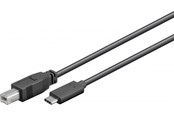 USB-kabel - Pro USB 3.1 C - USB 2.0 B - 1m - 4040849679858