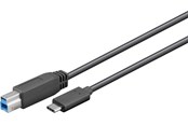 USB-kabel - Pro USB 3.1 C - USB 3.0 B - 1m - 4040849679865