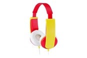 Hörlurar / Headset - JVC hörlurar för barn - Röd och gul - HA-KD5-R-E
