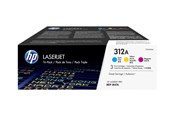 Skrivartillbehör-bläck-toner - HP 312A / CF440AM Tri-Pack (Yellow Cyan Magenta) - CF440AM