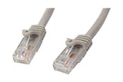 Nätverkskabel - StarTech.com Gigabit Snagless RJ45 UTP Cat6 Patch Cab - Grå - 10m - N6PATC10MGR
