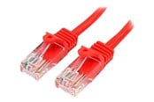 Nätverkskabel - StarTech.com patch-kabel - 1 m - röd - 45PAT1MRD