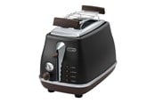 Brödrost & Toaster - DeLonghi Brödrost & Toaster Icona Vintage CTOV 2103.BK - CTOV 2103.BK