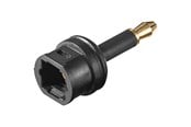 Ljudkabel - Pro MiniPlug - Optical Toslink adapter - 4040849119224