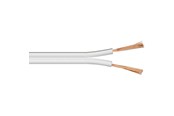 Ljudkabel - Pro Speaker Cable 0.75mm White - 50m - 4040849151040