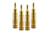 Ljudkabel - ClickTronic Banana Plug - 4 pack - 4040849539831