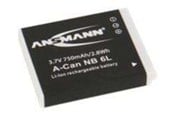 Batterier & batterigrepp - ANSMANN A-Can NB 6 L - kamerabatteri - 5044453