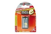 Battery - ANSMANN maxE batteri - 9V - NiMH - 5035342