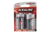 Battery - ANSMANN RED LINE batteri - D - alkaliskt x 2 - 1514-0000